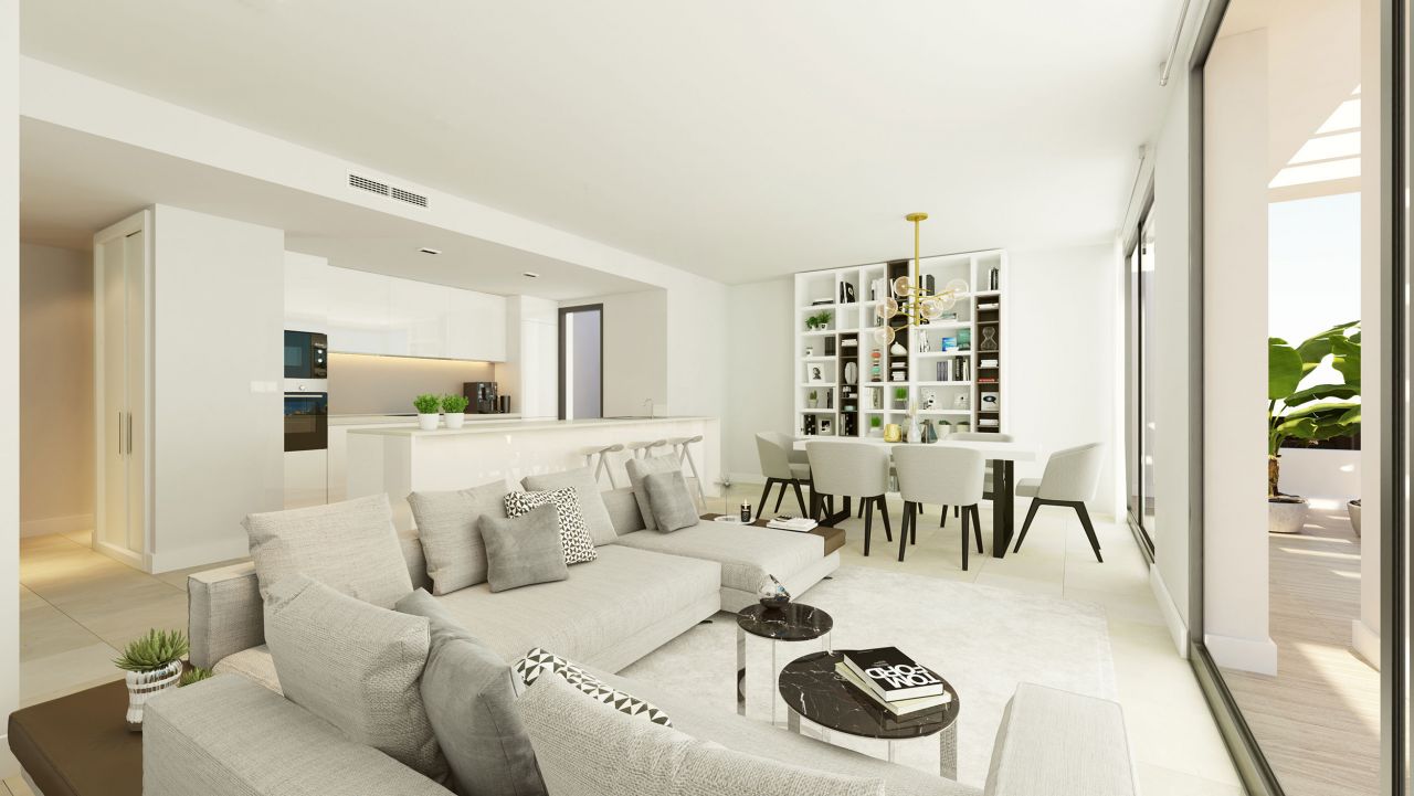 Contemporary apartments walking distance from the Beach with Sea Views