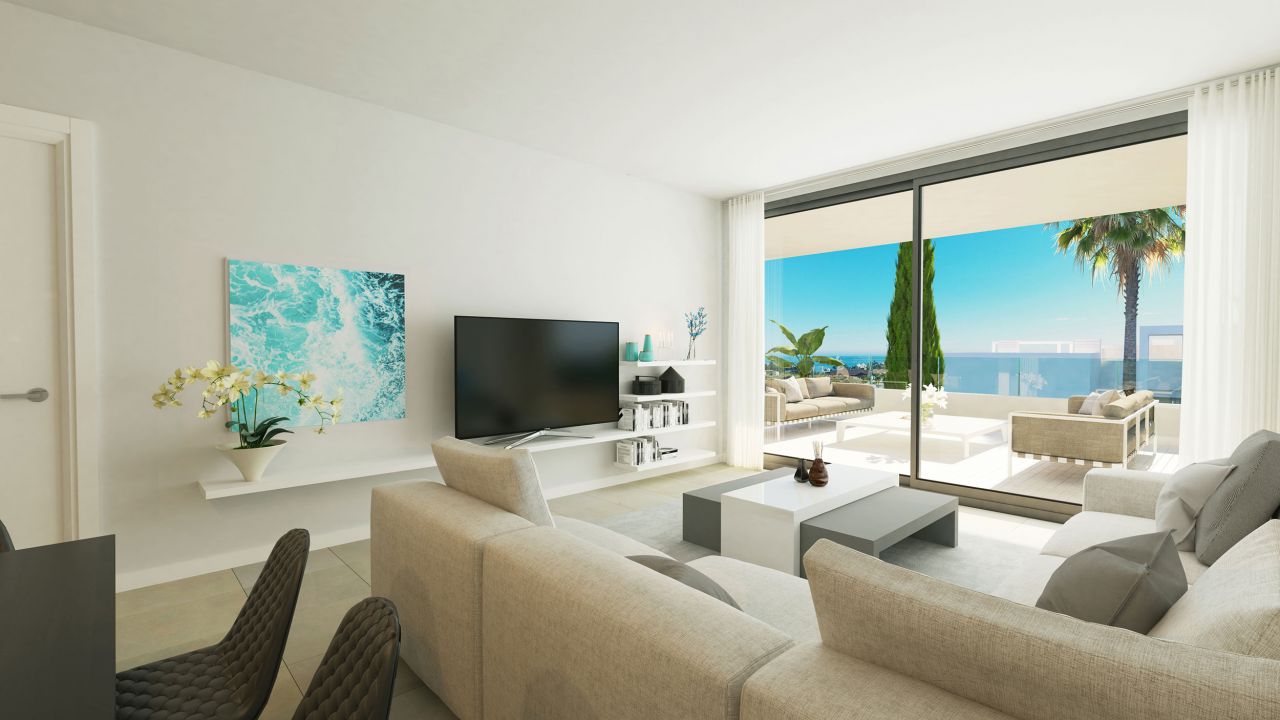 Contemporary apartments walking distance from the Beach with Sea Views