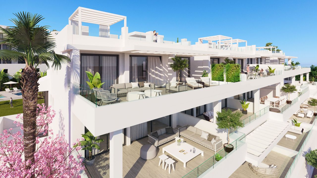Contemporary apartments walking distance from the Beach with Sea Views