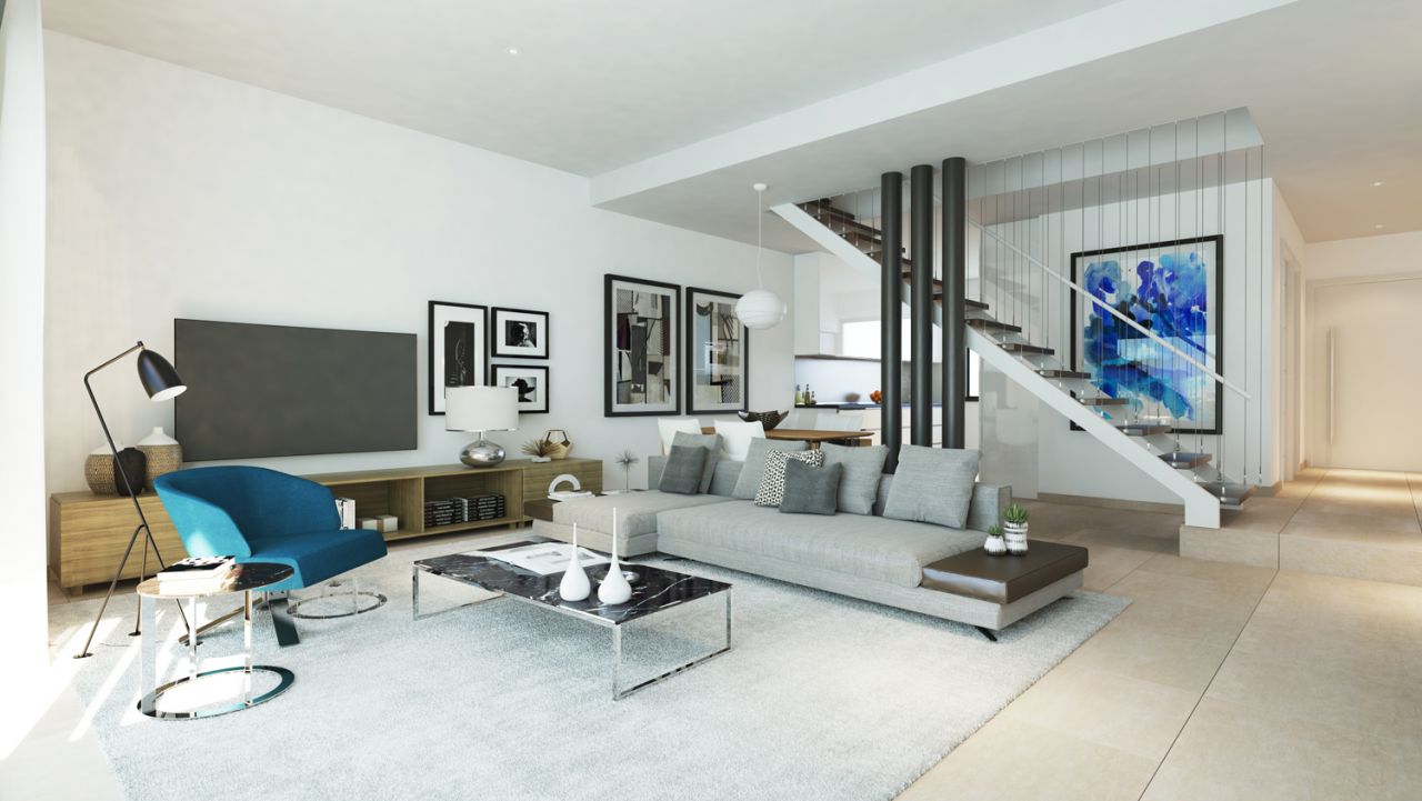 New Townhouses with sea views close to Sotogrande