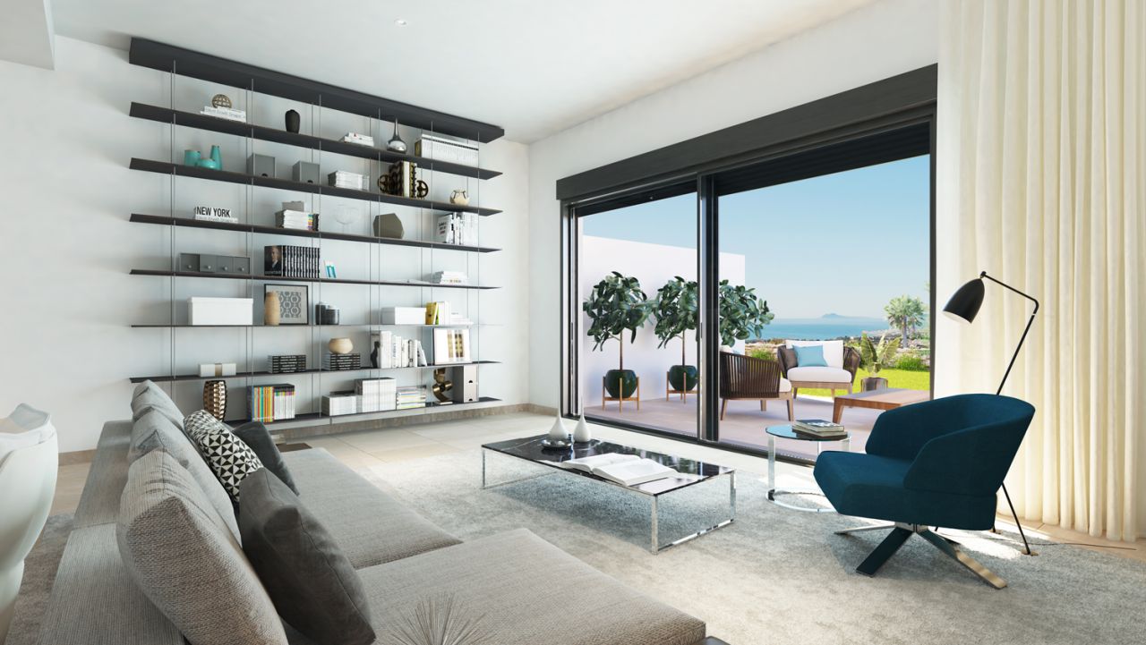 New Townhouses with sea views close to Sotogrande