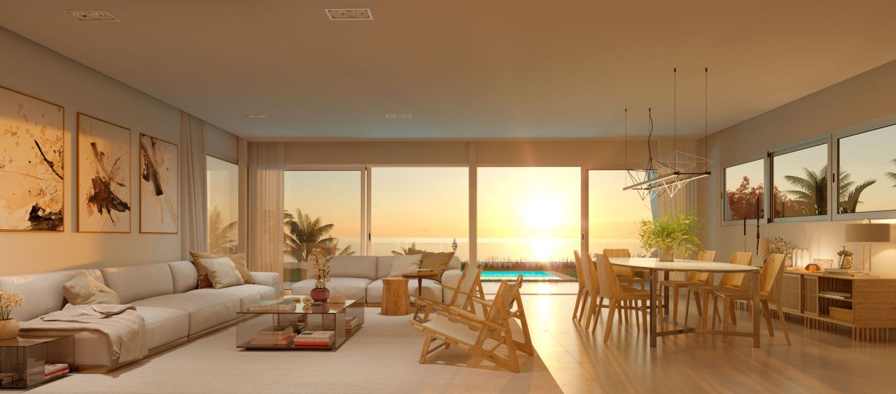 Contemporary Townhouses walking distance to the Beach