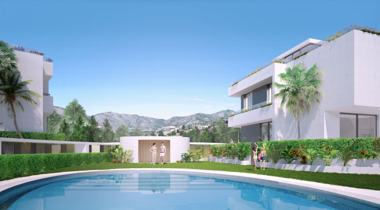 Elegant Townhouses walking distance from the beach
