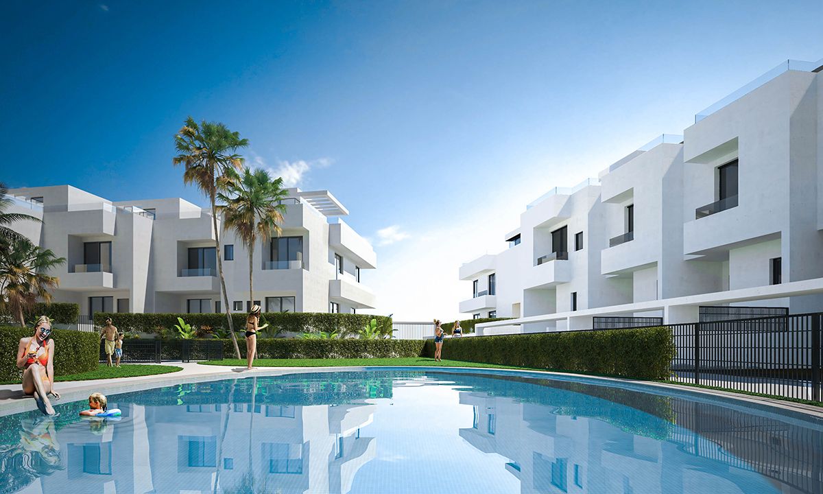 Elegant Townhouses walking distance from the beach