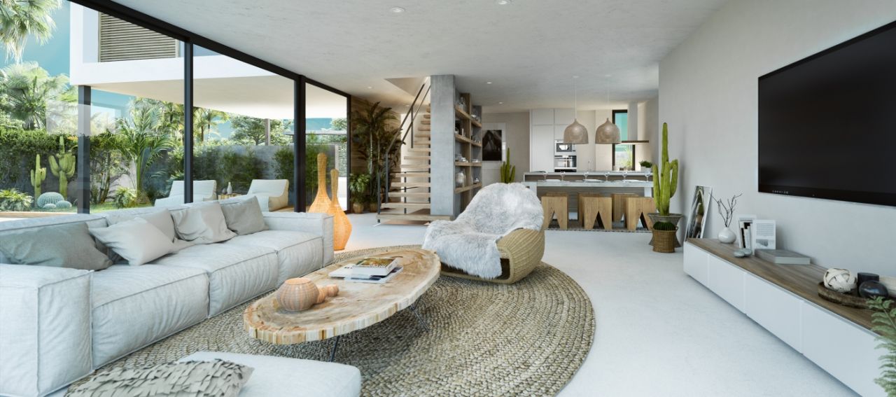 Luxury First-line  Golf Villas in El Campanario