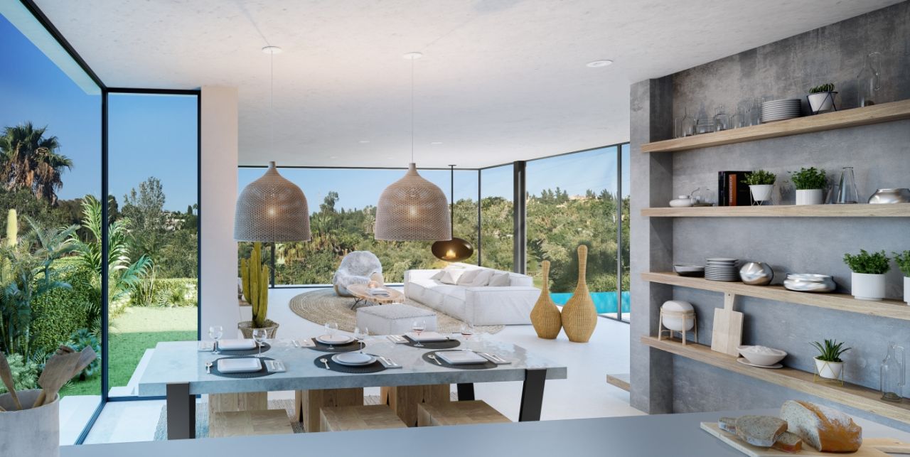 Luxury First-line  Golf Villas in El Campanario