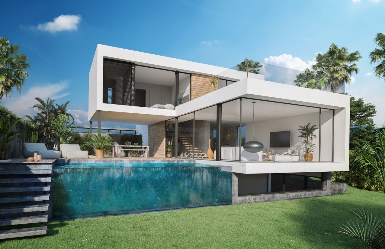 Luxury First-line  Golf Villas in El Campanario