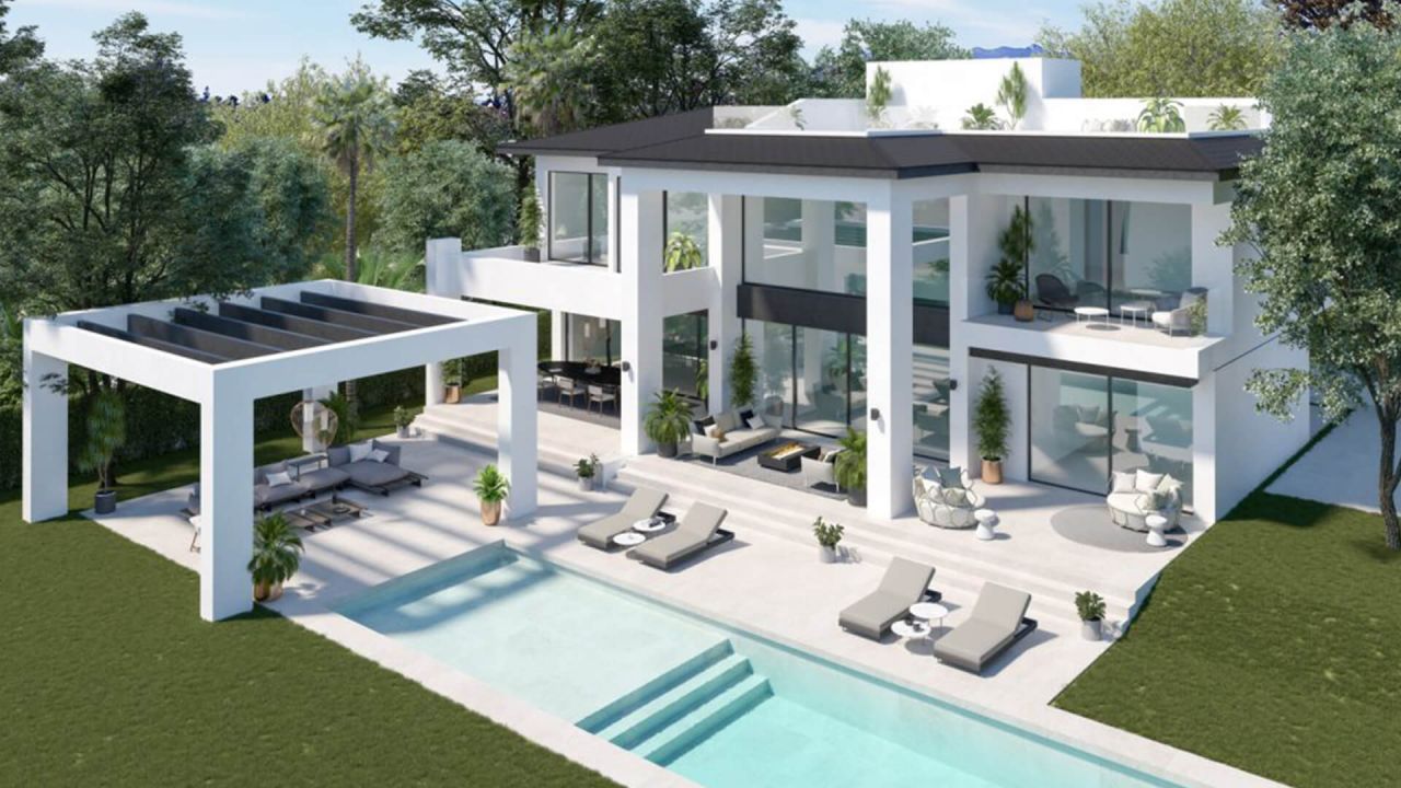 Exclusive Luxury Villas at 50m from the beach and close to Puerto Banus