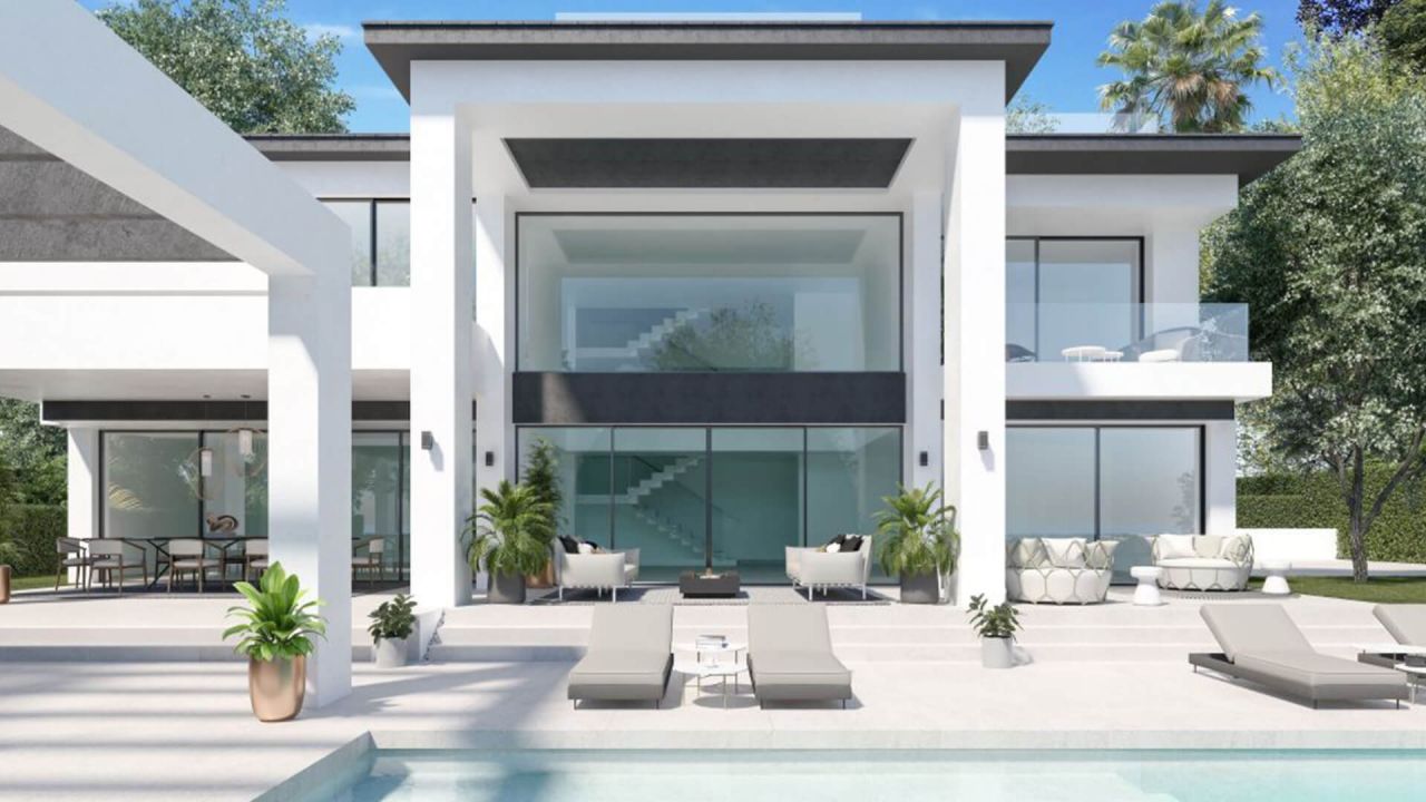 Exclusive Luxury Villas at 50m from the beach and close to Puerto Banus