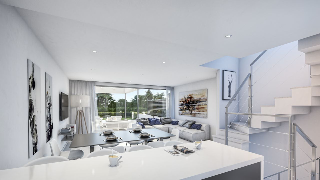 New Project of Beachside Townhouses