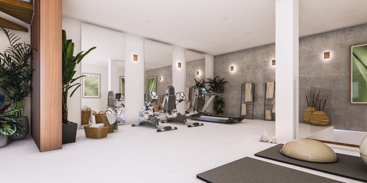 Project of Modern Style villas with Panoramic Views