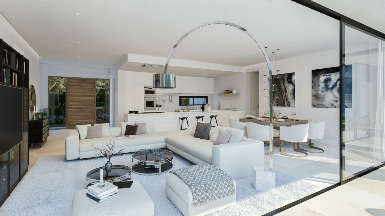 Stunning modern villas in Cabopino with sea views