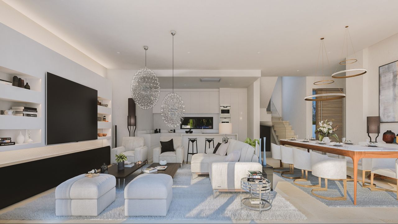 Stunning modern villas in Cabopino with sea views