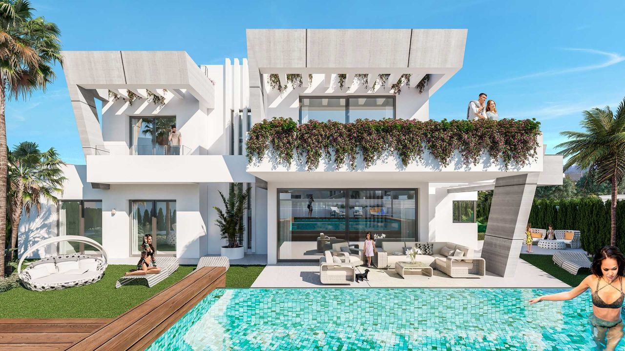 LUXURY SEMI_DETACHED VILLAS IN PUERTO BANUS