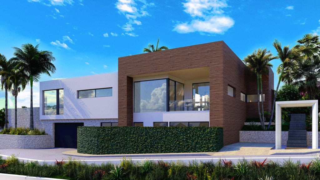 PROJECT VILLA WITH PANORAMIC SEA VIEWS