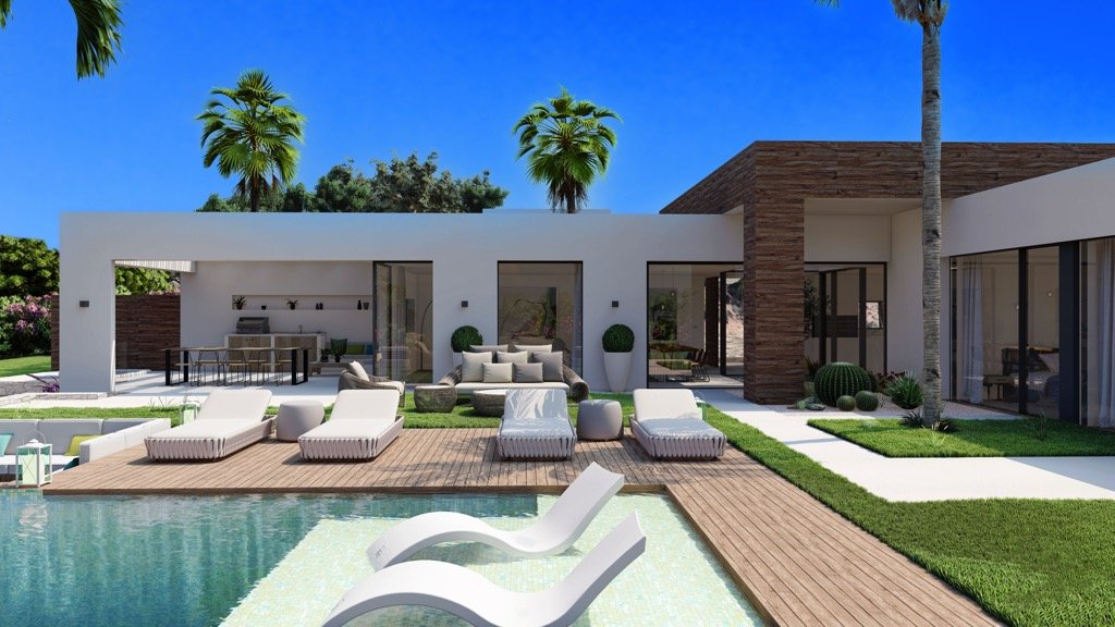 PROJECT VILLA WITH PANORAMIC SEA VIEWS